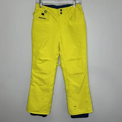 Pantalones Quicksilver Dry Flight Technology 10K Snowboard Esquí Nieve Niños M, 12 Foto 1 de 4