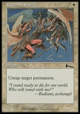 Magic the Gathering MTG Burst of Energy (3) Urza's Legacy   LP