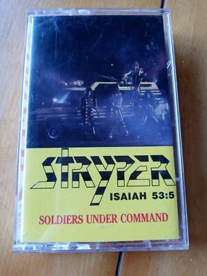STRYPER SOLDIERS UNDER COMMAND CASSETTE - Image 1 of 3