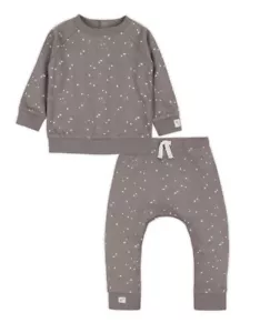 Juego de Pantalones Sudadera Orgánicos para Bebé 3-6 M Pequeña Estrella Baby Shower Unisex Nuevo * - Imagen 1 de 5