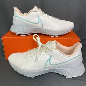 Nike React Infinity Pro Golf Shoe Mens 12 Sail/Light Dew Crimson Tint CT6620-108 - Picture 1 of 8
