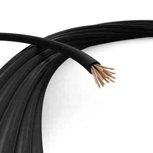 10 AWG Black THHN / THWN - Stranded Copper Electrical Wire, 75 Feet (23 Meter) - Picture 1 of 8