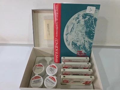 What Is Science Earth Science Series Vintage Filmstrip Teaching Educational Kit Foto 1 de 4