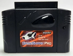 InterAct GameShark Pro N64 Nintendo 64 Cheat Code Device Cartridge - Untested - Picture 1 of 23