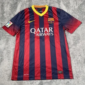 CAMISETA NIKE LIONEL MESSI 2013-14 Barcelona Dri-Fit Auténtica Para Hombre Talla Mediana - Imagen 1 de 19