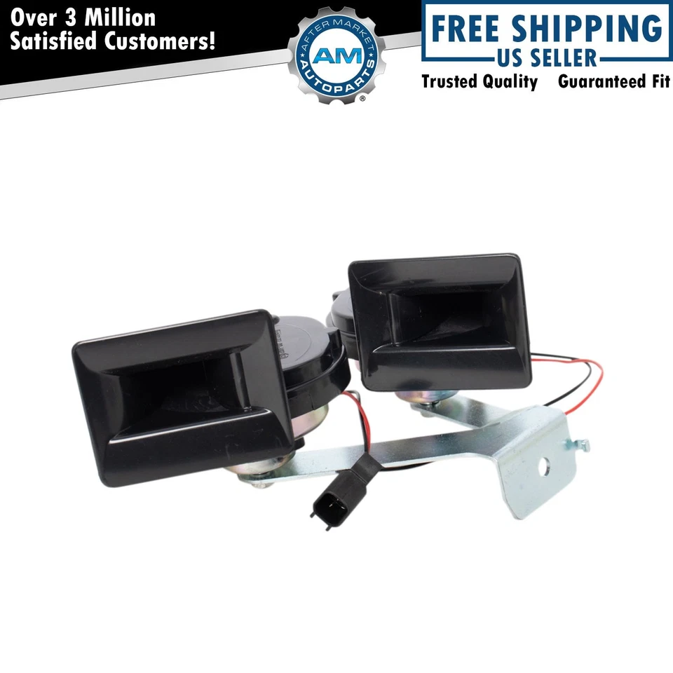 Horn Assembly High & Low Pitch for 06-12 Ford Fusion Lincoln MKZ New - Image 1 of 3