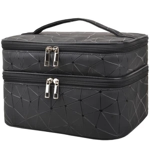 beauty case donna da viaggio trousse trucchi donna Borsa per trucco Borsa per - Foto 1 di 12