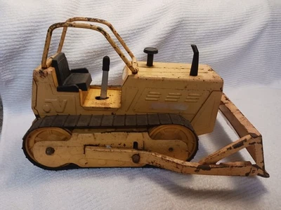 Vintage Nylint 13" Bulldozer Construction Toy Pressed Steel Tonka Buddy L - Image 1 of 4