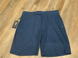 RLX Ralph Lauren Polo Azul Marino Hombre Performance Golf Pantalones Cortos Frente Plano Talla 33 - Imagen 1 de 6