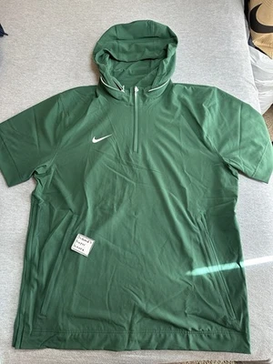 Nike 1/4 Zip Windbreaker Jacket Sideline Coach FJ9548-342 Green Men's Sz M NWT - Image 1 of 4