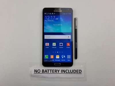 三星 Galaxy Note 3 (SM-N900V) 32GB - 黑色 (GSM 解锁) 智能手机 - H4034 — 第 1/4 张图片
