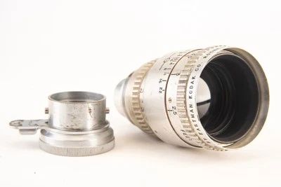 S Mount Kodak 50mm f/1.6 Anastigmat Cine Lens with M Mount Adapter V29 - Image 1 of 4