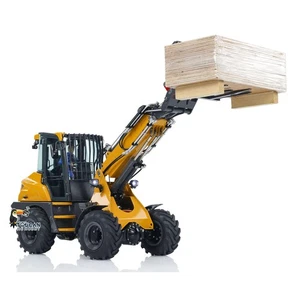 LESU AT1050 1/14 Hydraulik RC Teleskoparm Gabellader lackiert zusammengebaut Auto - Bild 1 von 12