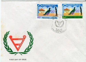 Pakistan 1981 Year of the disabled FDC first day cover - Picture 1 of 1