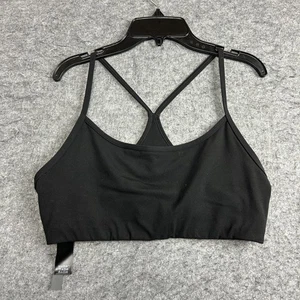 Sujetador deportivo Vuori para mujer grande negro con tiras espalda deportiva rendimiento deportivo yoga - Imagen 1 de 6