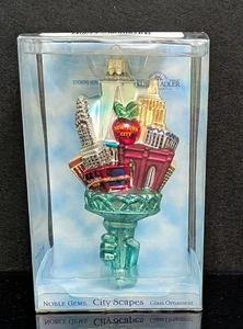 Kurt Adler NEW YORK CITY Noble Gems City Scapes Christmas Ornament, 5.5" Tall - Picture 1 of 8
