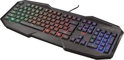 Gaming RGB GXT 830-RW Avonn Keyboard, QWERTY UK Layout, 12 Black - Image 1 of 4
