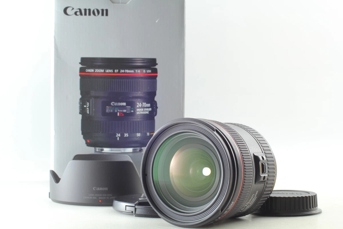 Preços baixos em Lentes de câmera Canon EF f/4 24-70mm Focal | eBay