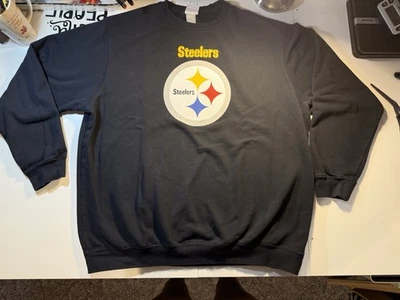 Sudadera Majestic Heavy Weight Steelers Cuello Redondo Sin Etiqueta Ver Medidas (2X) Foto 1 de 4