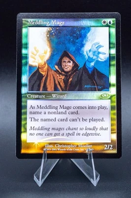 Meddling Mage: 2001 Magic the Gathering - Planeshift Foil - Image 1 of 2