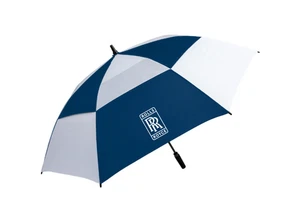NWT 100% Authentic Rolls Royce 62" Umbrella White / Navy - Picture 1 of 1