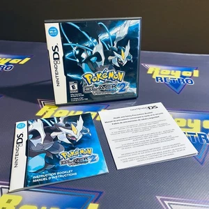 Case and Manual Only *NO GAME Pokemon Black Version 2 Nintendo DS Authentic Read - Bild 1 von 4