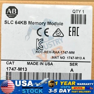AB 1747-M13 SER A SLC EEPROM Memory Module 1747-M13 - Picture 1 of 4