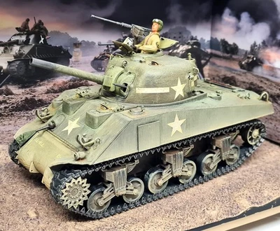 U.S Sherman M4 A3 (75) VVSS FOV 1/32 Forces Of Valor Diecast Scale Model Tank - Image 1 of 4