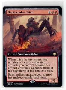 MtG EOC Depthshaker Titan #29 Extended Art Non-Foil - Picture 1 of 2