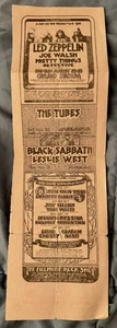 LED ZEPPELIN - DAY ON THE GREEN - ORIGINAL HANDBILL - BLACK SABBATH- AUGUST 1975 - Picture 1 of 2