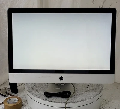 Apple A1312 iMac11 PC AIO Core i3 550 16GB 1TB 27" MID-2010 SEE NOTES - Image 1 of 4