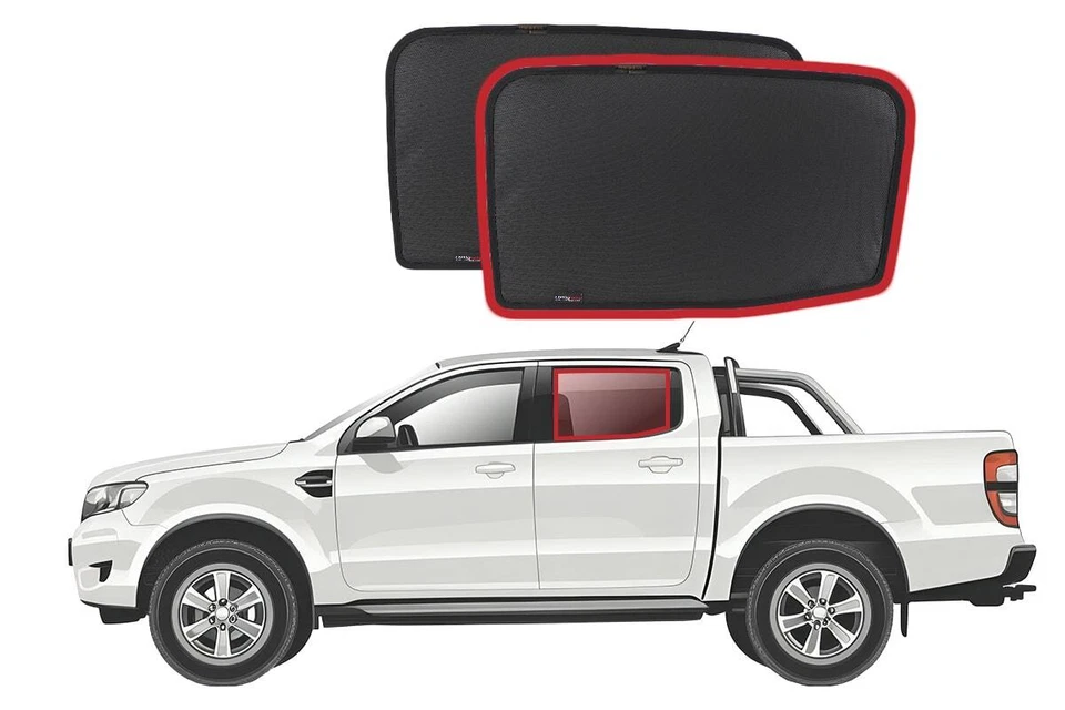 Pantallas de ventana trasera de coche originales para Ford Ranger 3ª generación (T6/PX; 201... Foto 1 de 4
