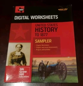 TEKS United States History to 1877 : Digital Worksheets Sampler Workbook, 2016 - Foto 1 di 4