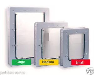 NEW Aussie Pet Doors For Glass, Small Pet Door, Medium Dog Door & Large Dog Door - Picture 1 of 12