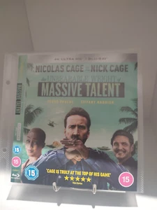 THE UNBEARABLE WEIGHT OF MASSIVE TALENT 4K UHD ULTRA HD BLU-RAY *4K DISC & COVER - Picture 1 of 2