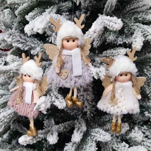 Cute Christmas Angel Xmas Tree Doll New Year Gift Decoration Christmas Ornament - Picture 1 of 12