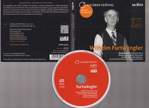 Wilhelm Furtwangler dirigiert Beethovens Sym 9 von Beethoven CD mit Booklet #0425BA - Bild 1 von 1