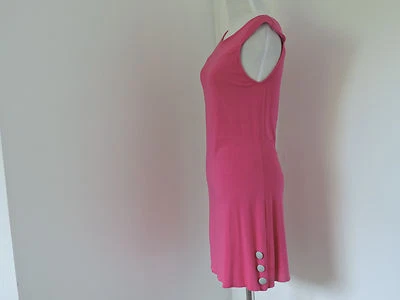 VESTIDO RECTO SIN MANGAS ROSA DULCES TALLA M Foto 1 de 4