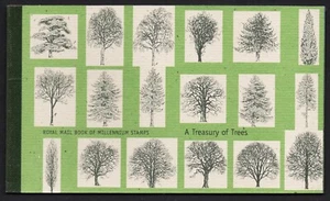 GB 2000 DX26 Treasury of Trees Prestige Booklet Complete and Mint (HX17) - Picture 1 of 1