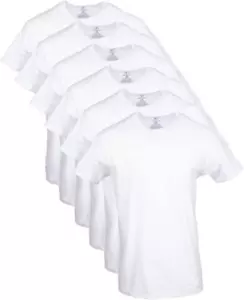 Men'S Crew T-Shirts, 6-Pack - Picture 1 of 12