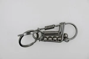 Stainless Steel keychain  Handicraft Key Ring   Car Keyring - Picture 1 of 3
