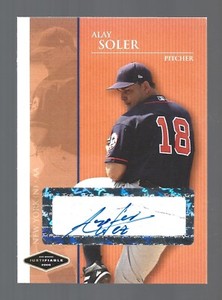 Alay Soler AUTOGRAPH RC New York Mets 2006 Just Minors Justifiable AUTO Baseball