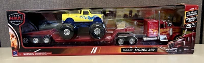 Long Haul Trucker Peterbilt Model 379 Car Hauler 1:32 NEW NIB - Image 1 of 4