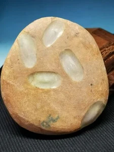 Jade Natur Burma Jadeit Originalstein Spielstein Jadeit 658g F08 - Bild 1 von 7