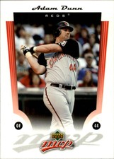 2005 Upper Deck MVP Baseball Card #1 Adam Dunn