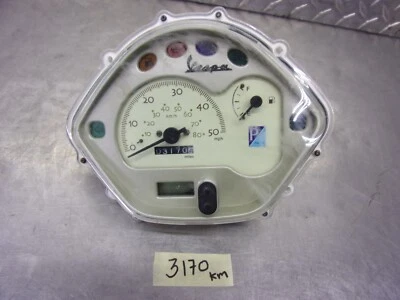 894 A Vespa LX50 2007 OEM CALIBRE VELOCÍMETRO (3170 KM) Foto 1 de 4