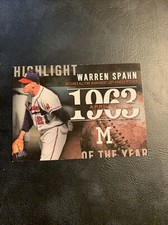 #h-13 Warren spahn Milwaukee Braves 2009 legends of the game￼  Topps Cb32