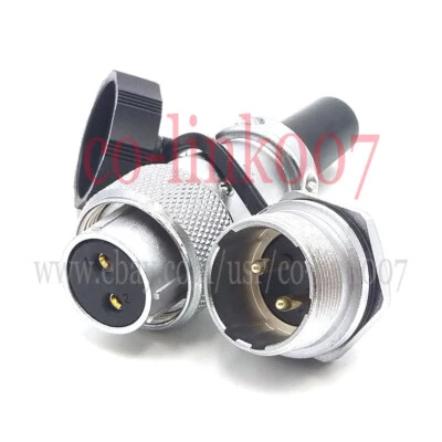 WEIPU WS20 Serie 2pin Connector,AC DC High Voltage Industrial Circular Auto Plug - Image 1 of 4