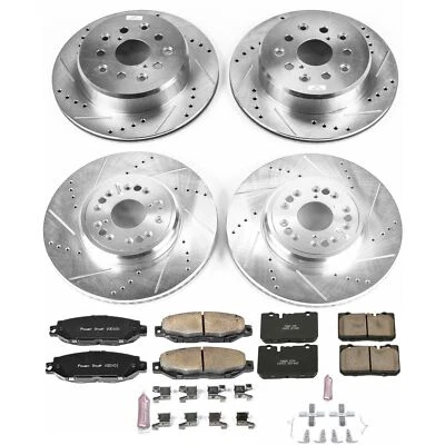 PowerStop Disc Brake Kit - Front and Rear - Fits Lexus LS400 1995-2000 Z23 Daily - Image 1 of 4