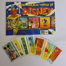 Brooke Bond - Full Set The Magical World Of Disney Tea Cards + Empty Album 1989